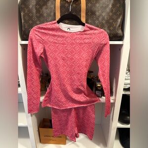 Marine Serre biker shorts Set